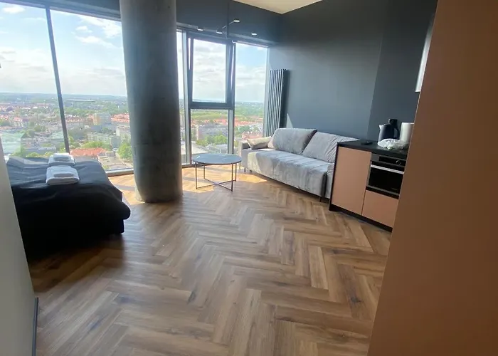 21 Panorama View Hanza Tower Szczecin